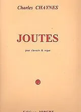 Charles Chaynes Notenblätter Joutes pour clavecin et orgue