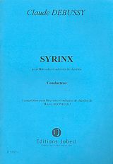 Claude Debussy Notenblätter Syrinx für Flöte und Kammerorchester