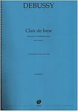 Claude Debussy Notenblätter Clair de lune