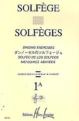 Adolphe Leopold Danhauser Notenblätter Solfège des solfèges vol.1a