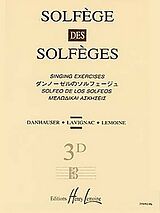 Adolphe Leopold Danhauser Notenblätter Solfege des solfeges vol.3d
