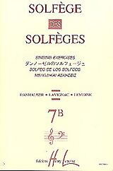 Adolphe Leopold Danhauser Notenblätter Solfege des Solfeges vol.7b