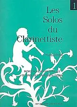 Yves Didier Notenblätter Les solos du clarinettiste vol.1
