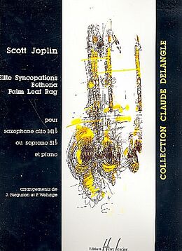 Scott Joplin Notenblätter Elite syncopations, Bethena