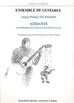 Georg Philipp Telemann Notenblätter Andante pour hautbois (flûte)