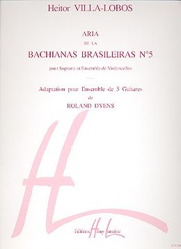 Heitor Villa-Lobos Notenblätter Aria de la Bachianas Brasileiras