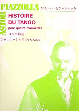 Astor Piazzolla Notenblätter Histoire du tango