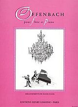 Jacques Offenbach Notenblätter Offenbach pour flute et piano
