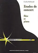 Cecilia McDowall Notenblätter Études de concert