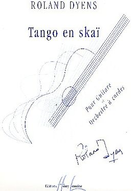 Roland Dyens Notenblätter Tango en skai