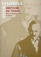 Astor Piazzolla Notenblätter Histoire du Tango