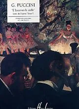 Giacomo Puccini Notenblätter E lucevan le stelle