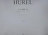 Philippe Hurel Notenblätter Tombeau in memoriam
