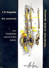 Jean Baptiste Singelée Notenblätter Duo Concertant op.55 pour