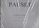 Brice Pauset Notenblätter Symphonie no.1