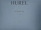 Philippe Hurel Notenblätter Loops 3 pour 2 flutes