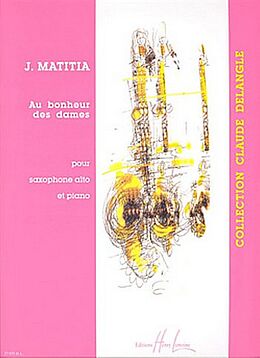 Jean Matitia Notenblätter Au bonheur des dames
