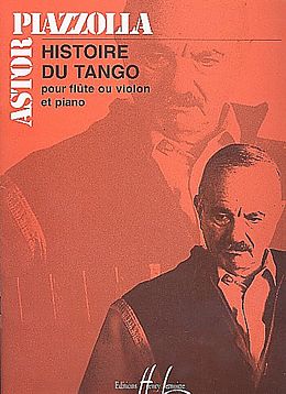 Astor Piazzolla Notenblätter Histoire du tango