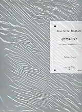 Jean-Michel Damase Notenblätter Quintette