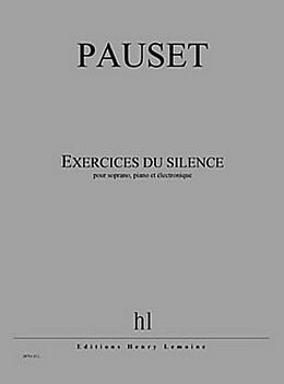 Brice Pauset Notenblätter Exercices du silence
