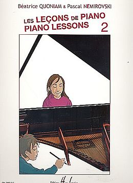  Notenblätter Les lecons de piano vol.2