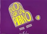  Notenblätter Duos sur un piano vol.4 pour piano à 4 mains