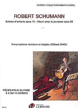 Robert Schumann Notenblätter Kinderszenen op.15 und Album für die Jugend op.68 (Auszüge)