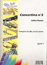 Julien Porret Notenblätter Concertino no.3