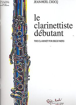 Jean-Noel Crocq Notenblätter Le clarinettiste debutant
