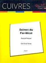 Pascal Proust Notenblätter Scènes du far-west