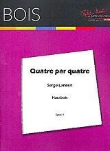 Serge Lancen Notenblätter Quatre par Quatre
