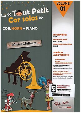 Michel Molinaro Notenblätter Les tout petit cor solos vol.1 (+Online Audio)