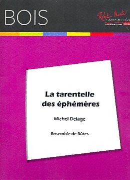 Michel Delage Notenblätter La tarantelle des éphémères