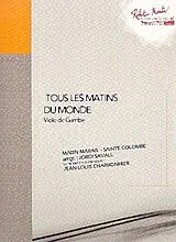 Marin Marais Notenblätter Tous les matins du monde pour