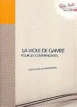 Jean-Louis Charbonnier Notenblätter La viole de gambe pour commencants