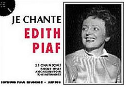  Notenblätter Je chante Edith Piaf 25 chansons