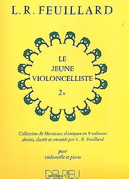Louis R. Feuillard Notenblätter Le jeune violoncelliste vol.2b