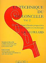 Louis R. Feuillard Notenblätter La technique du violoncelle vol.2