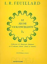 Louis R. Feuillard Notenblätter Le jeune violoncelliste vol.3b