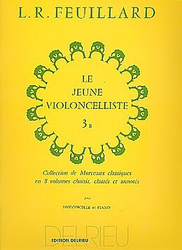 Louis R. Feuillard Notenblätter Le jeune violoncelliste vol.3b