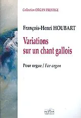 Francois-Henri Houbart Notenblätter Variations sur un chant gallois