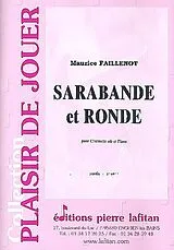 Maurice Faillenot Notenblätter Sarabande et ronde