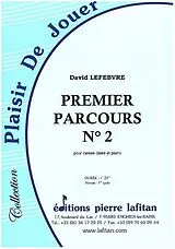 David Lefebvre Notenblätter Premier Parcours no.2