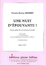 Claude-Henry Joubert Notenblätter Une nuit d épouvante