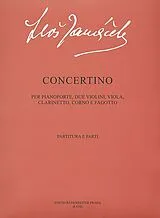 Leos Janácek Notenblätter Concertino für Klavier, 2 Violinen