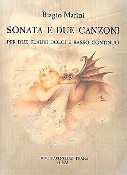 Biagio Marini Notenblätter Sonata e due canzoni
