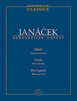 Leos Janácek Notenblätter Mladi für Flöte, Oboe, Klarinette, Horn