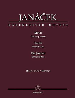 Leos Janácek Notenblätter Mladi für Flöte, Oboe, Klarinette, Horn