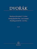 Antonin Leopold Dvorak Notenblätter Streichquartett A-Dur Nr.1 op.2