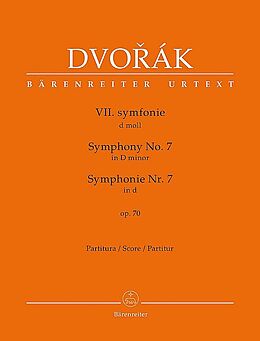 Antonín Dvorák Notenblätter Sinfonie d-Moll Nr.7 op.70